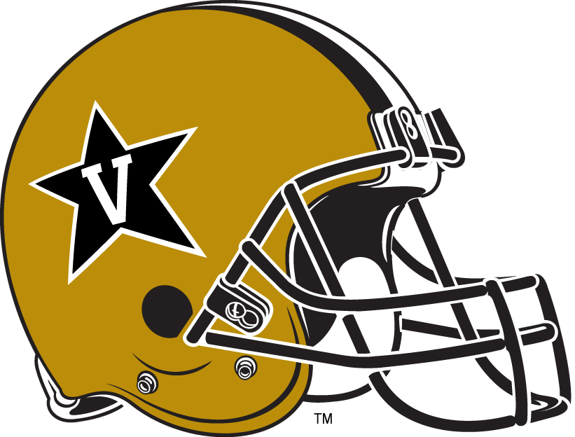 Vanderbilt Commodores 2008-Pres Helmet Logo diy iron on heat transfer